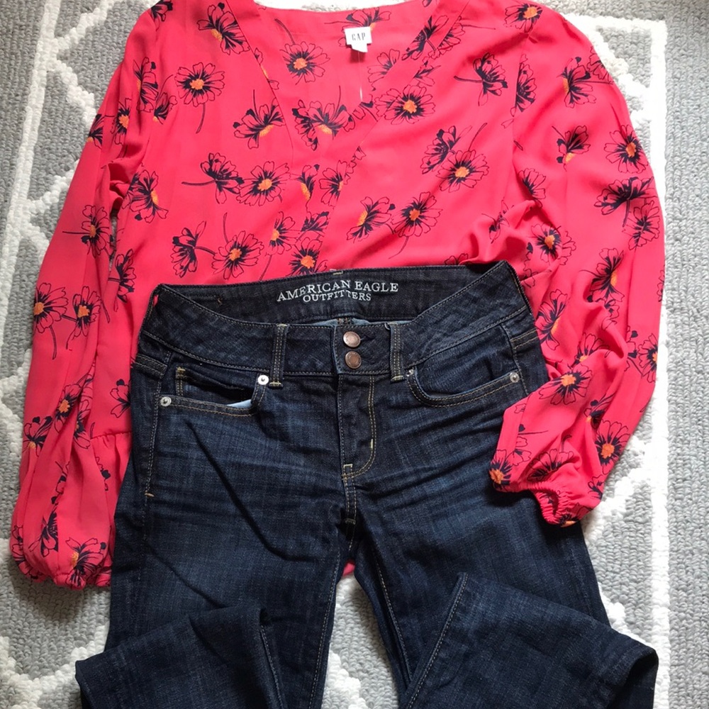 ❗️SOLD❗️American Eagle jean capris